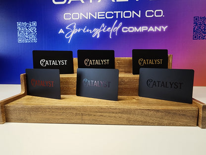 The Catalyst Card - Matte Black