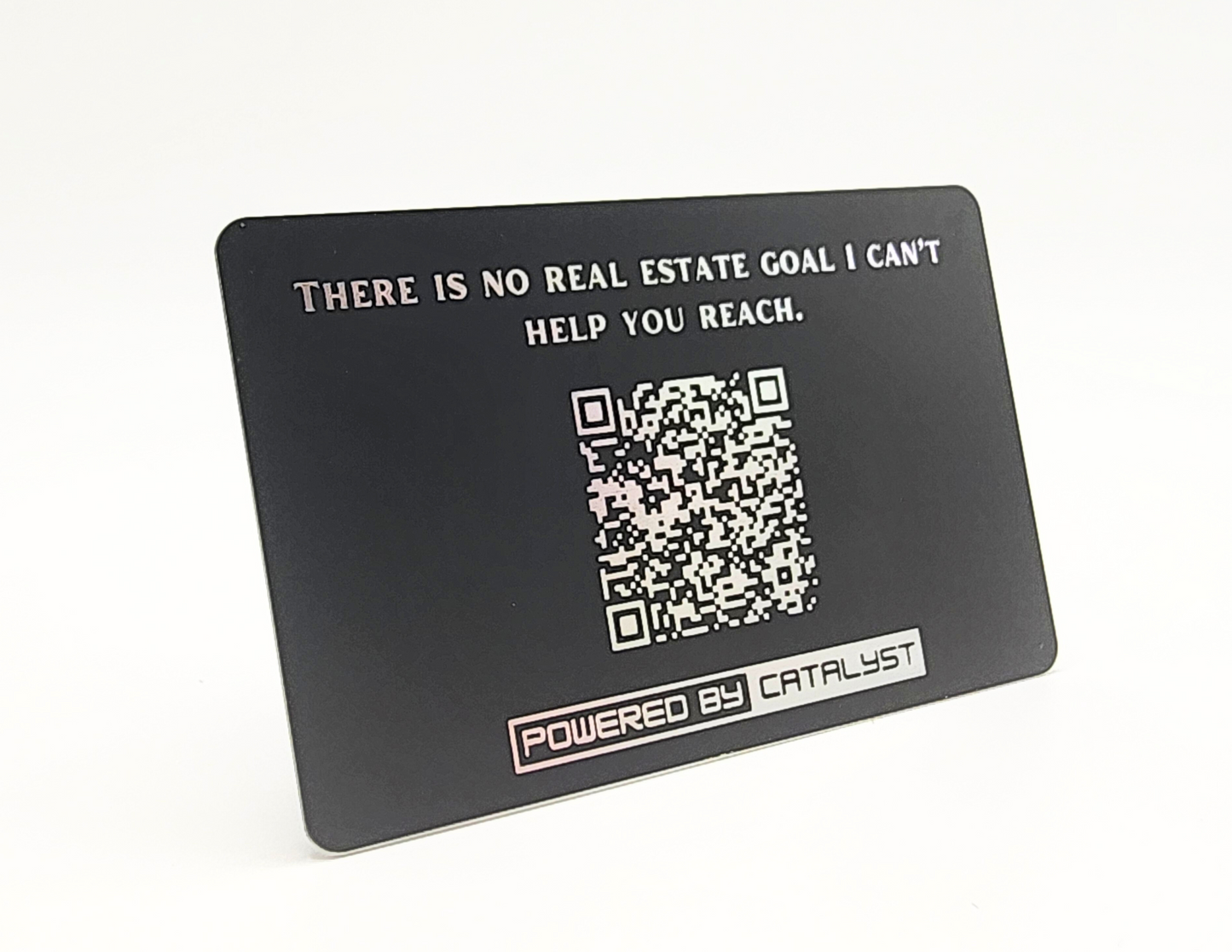 The Catalyst Card - Matte Black