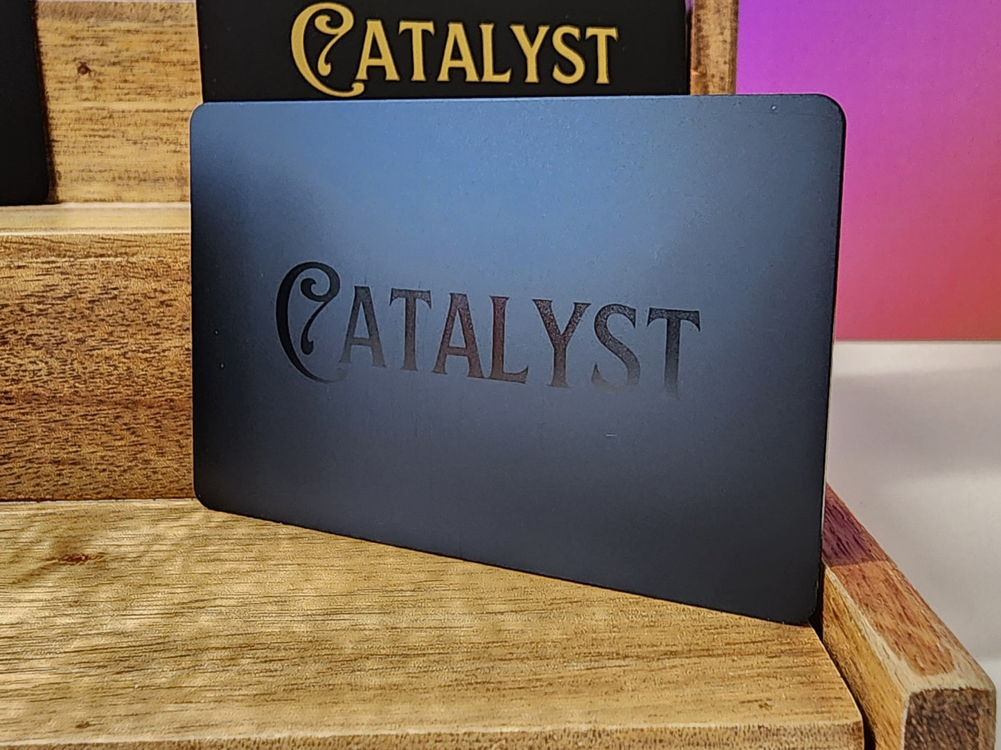 The Catalyst Card - Matte Black