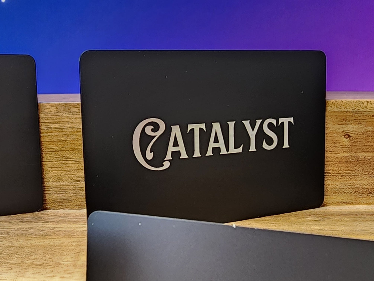 The Catalyst Card - Matte Black